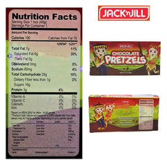 Jack ‘n Jill Chocolate Pretzels 40g – Pack of 5