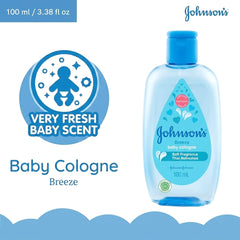 Johnson's Baby Cologne – Brisa Scent (100ml)