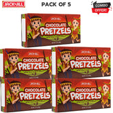 Jack ‘n Jill Chocolate Pretzels 40g – Pack of 5