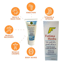 Fatima Herbs Cream for Muscle Cramps & Body Pain - 150ml