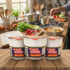 Nissin Cup Noodles Spicy Seafood – 40g × 3 pcs Combo