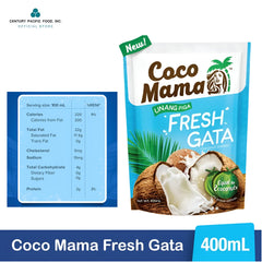 Coco Mama Fresh Gata Coconut Cream - 400ml