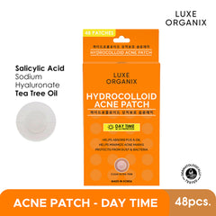 Luxe Organix Hydrocolloid Acne Patch – Day Time (48 Patches)