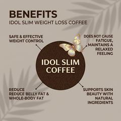 Idol Slim Coffee 3 in 1 – Weight Loss Coffee from Thailand (15g ×10 sachets)