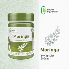Simplee Moringa (Malunggay) 500mg – 60 Capsules