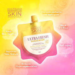 Hikari Mini Sunscreen Skin Essentials UltraFresh SPF 50 PA++++ – 10ml (travel size)