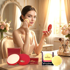 Kokuryu Super Summer Cake (Orange Blush) + Beauty Sponge – Flawless Finish Combo Pack