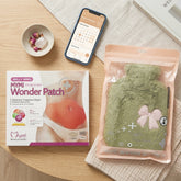 Belly Wing MYMI Wonder Patch + Wispoe Soft Fur Hot Water Bottle Combo