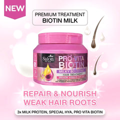 A Bonne Salon Pro Vita Biotin Milky Boosting Hair Treatment – 450g