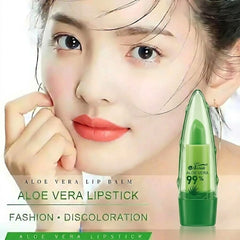Aishali Lipstick – 99% Pure Aloe Vera Color-Changing Lipstick