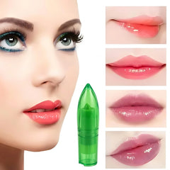 Huxiabeauty Matte Lip Velvet Lipstick – 99% Pure Aloe Vera Color-Changing Lipstick