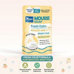 Yoko Gold Mousse Soap Fresh Calm – 100g