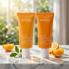 Dr. Rashel Vitamin C Brightening Sunscreen SPF 50+ – 50g (2PCS Combo)