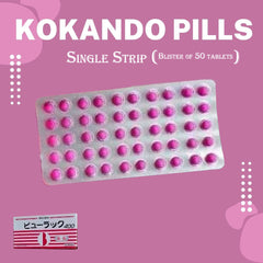Kokando Japan Slimming Pills - Single Strip (Blister of 50 Tablets)