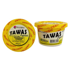 Truderm Tawas Crystals With Perfume Deodorant Powder - 45g