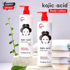 Guanjing Beauty Kojic Acid Moisturizing Body Lotion – 230g (2 Pack Combo)