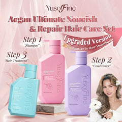 Yusofine Ultimate Argan Nourish-Repair Hair Care Set