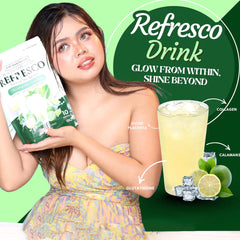 BMRS Beauty Essentials Placenta Collagen Refresco – Calamansi Flavor (10 Sachets / 180g)