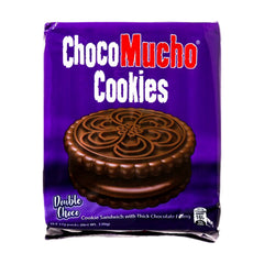 Choco Mucho Cookies Sandwich Double Choco - 10 × 33g