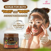 A Bonne Coffee & Royal Gold Detoxifying Body Scrub – 250g