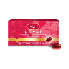 Myra Ultimate with Astaxanthin, Lycopene & Vitamin E - 30 Softgel Capsules