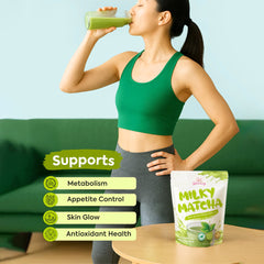 Glowming Shape Milky Matcha Appetite Suppressant Drink – 200g