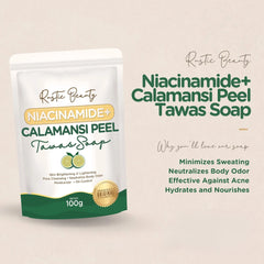 Rustic Beauty Niacinamide Calamansi Tawas Soap – 100g