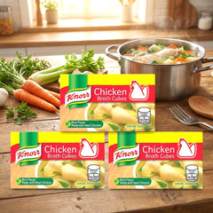 Knorr Chicken Cubes 6 Cubes - 60g (3 Pcs Combo)