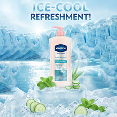 Vaseline Healthy Bright Fresh & Bright Cooling Gluta Ceramide Body Lotion – 480ml
