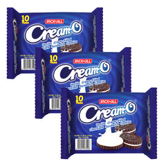 Cream-O Vanilla Sandwich Cookies (33g × 10pcs) | 3 Pcs Combo