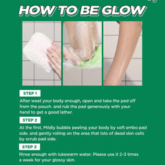 Mom's Bath Recipe Body Peeling Pad – Original (25ml)