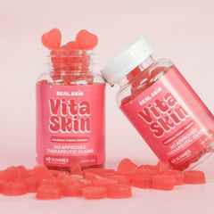 Real Skin Vita Skin Glutathione Gummies 1+1 Offer