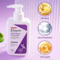 Disaar Anti-Aging Facial Wash with Retinol & Niacinamide – 200g