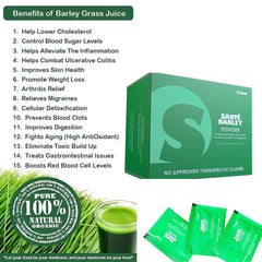 Santé Barley Powder with Stevia – 3g x 30 Sachets (90g Total)