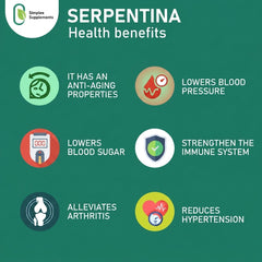 Simplee Supplements Serpentina 500mg – 60 Capsules