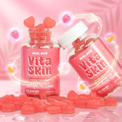 Real Skin Vita Skin Glutathione Gummies 1+1 Offer