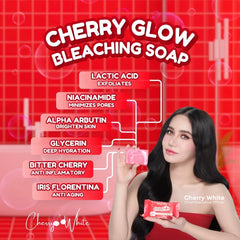 Cherry White Cherry Glow Premium Bleaching Soap – 5 x 75g