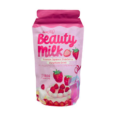 Dear Face Beauty Milk Premium Japanese Strawberry Drink - 180g