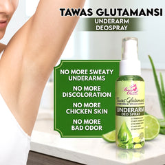 Beauty Obsession TAWAS Glutamansi Underarm Deo Spray – 60ml