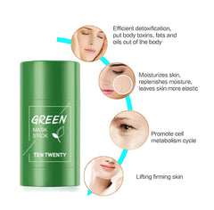 TEN TWENTY Green Mask Stick – Green Tea Oil Control Cleansing Solid Mask