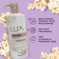Lux Bright Camellia 3X Brightening Essence Body Wash – 500ml