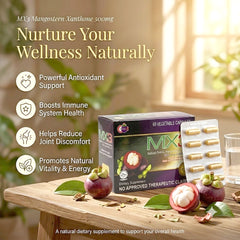 MX3 Natural Pure G. mangostana Xanthone 500mg – 60 Vegetable Capsules