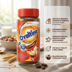 Ovaltine Nutri 10 Chocolate Malt Drink Mix – 400g