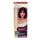 MerrySun Permanent Hair Color – Violet Red (Complete Hair Coloring Kit, 130mL)