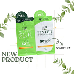 Blem Dr. White & Tinted Sunscreen Duo Pack – SPF 50 PA+++ (2 x 30g)