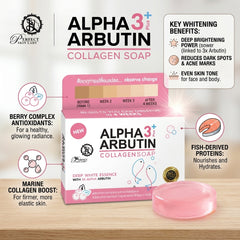 Perfect Skin Lady Alpha 3 Plus Arbutin Collagen Soap – 80g