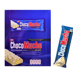 Choco Mucho White Chocolate Caramel Wafer Roll with Cereal Crispies – 10 x 25g Bars