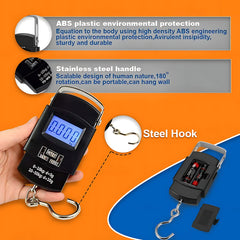 Jiham Portable Digital Hanging Electronic Scale – 50kg Capacity