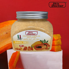 Skin Doctor Face & Body Whitening Scrub – Papaya 500ml
