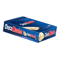 Choco Mucho White Chocolate Caramel Wafer Roll with Cereal Crispies – 10 x 25g Bars